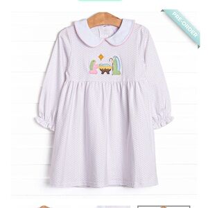 Silent Night Applique Dress